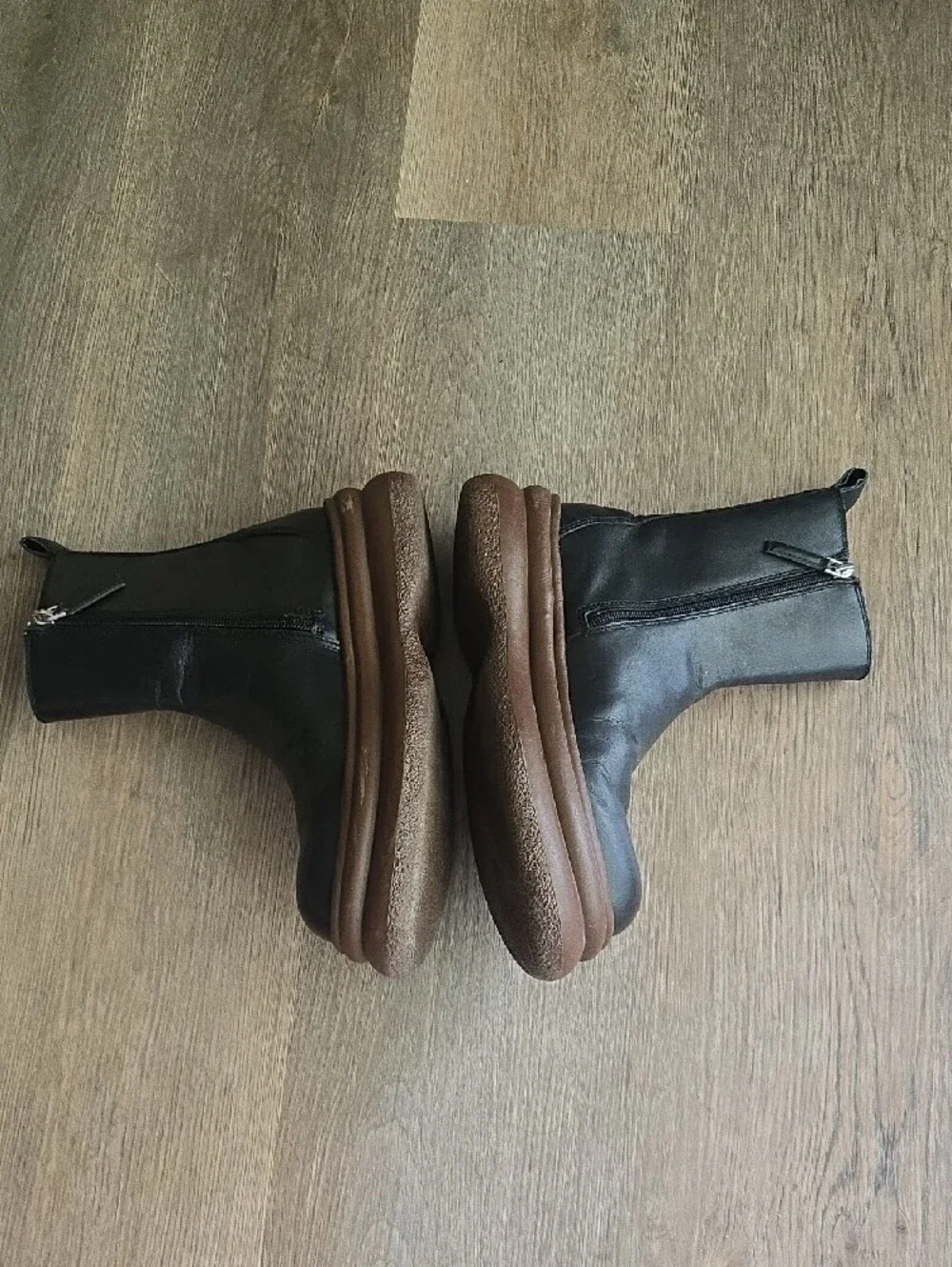 Zara Platform Chelsea Boots